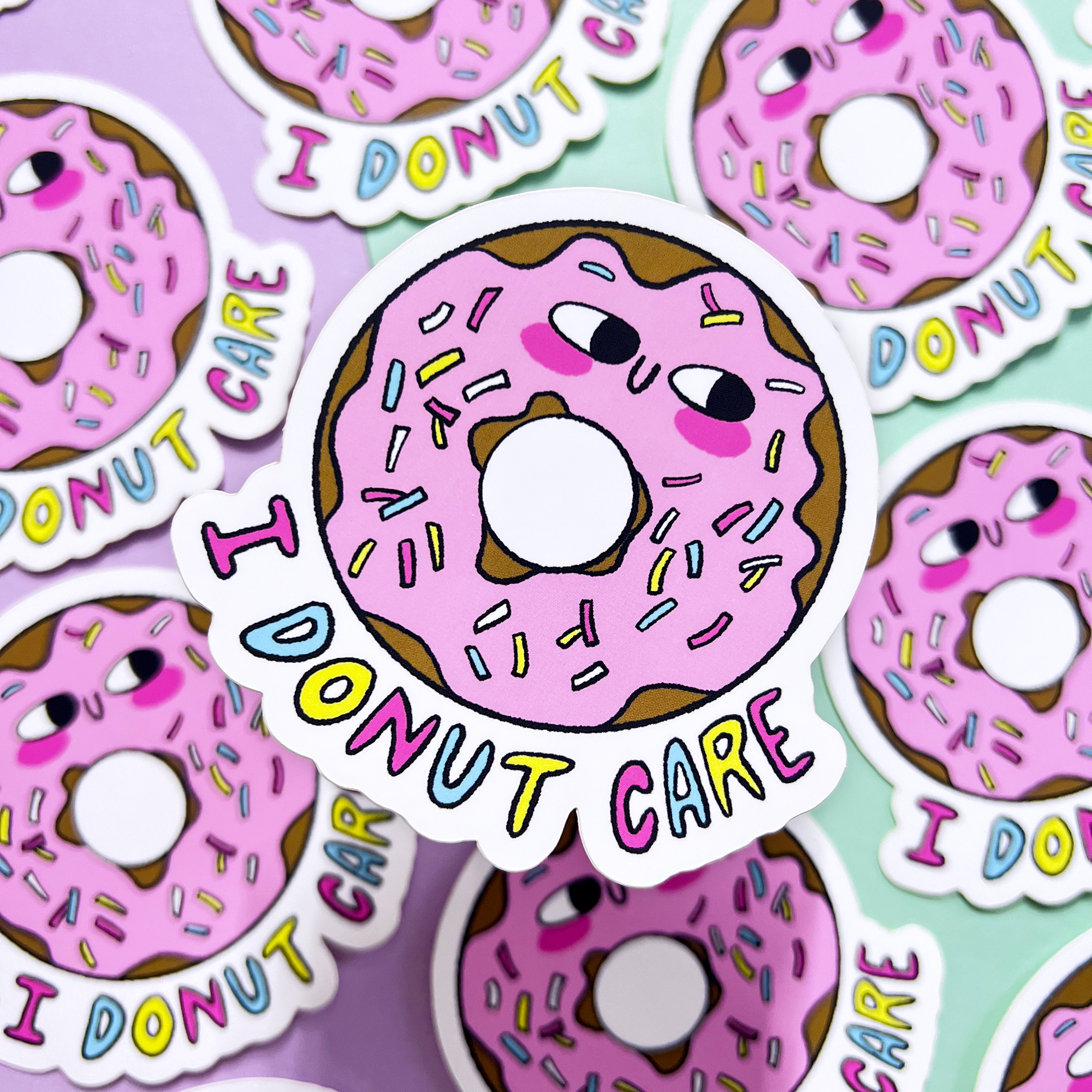 Horst&Uschi_Sticker_Donut